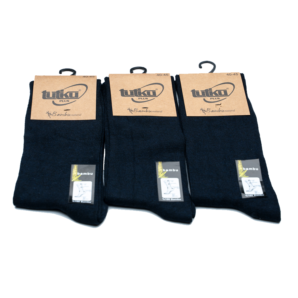 MicroKompaniet Bambus steps ankel Navy