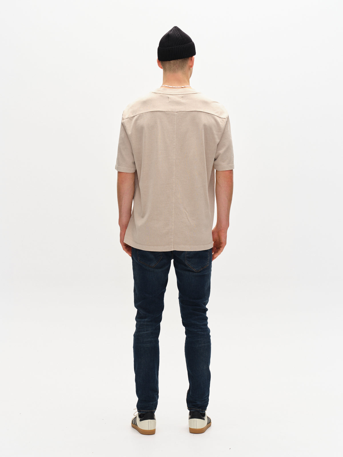 Nigel Wix Boxy Hour SS Sand Cashmere