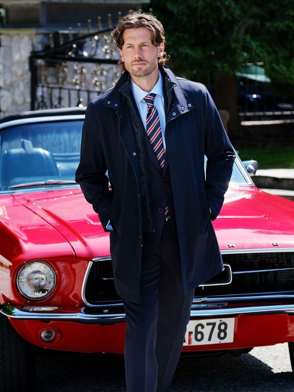 Camron Coat Navy