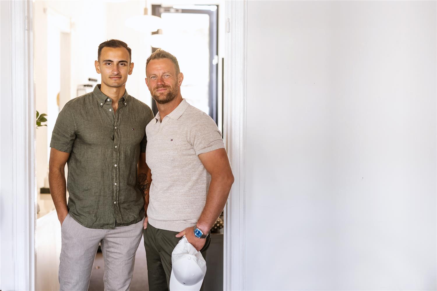 PIGMENT DYED LINEN RF SHIRT S/S Battle Green