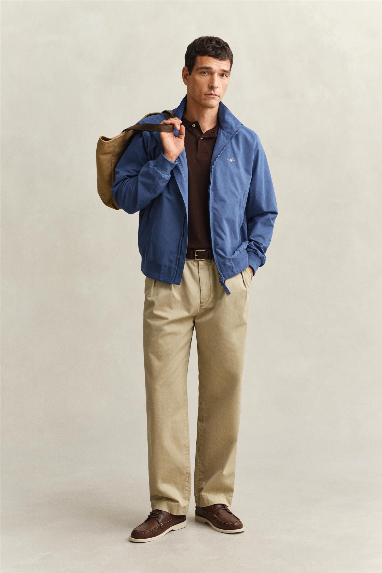 Lett Hampshire-Jakke Vintage Blue