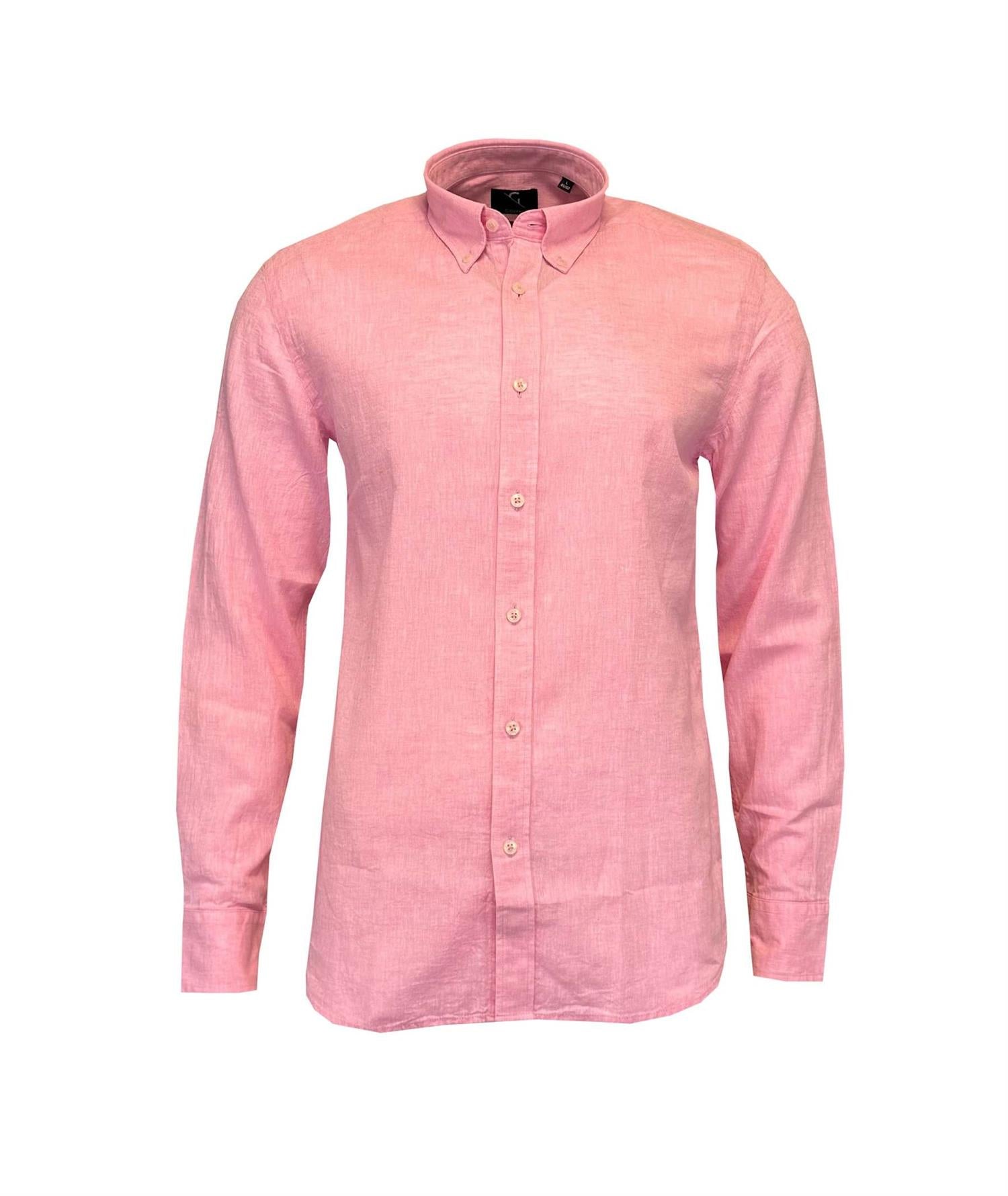 Gio Linen LS Pink