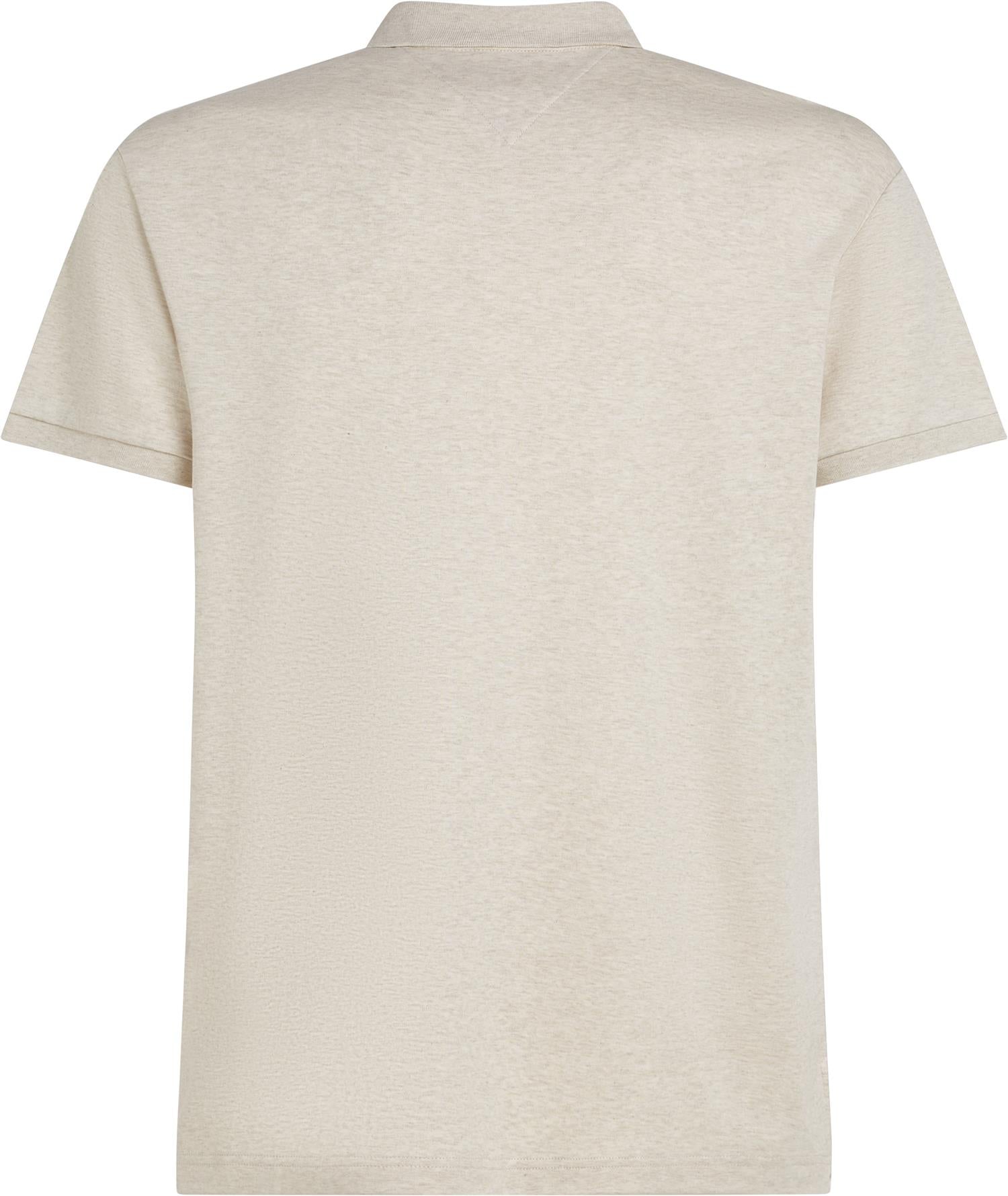 LIQUID COTTON REG SEASONAL POLO Heathered Oatmilk