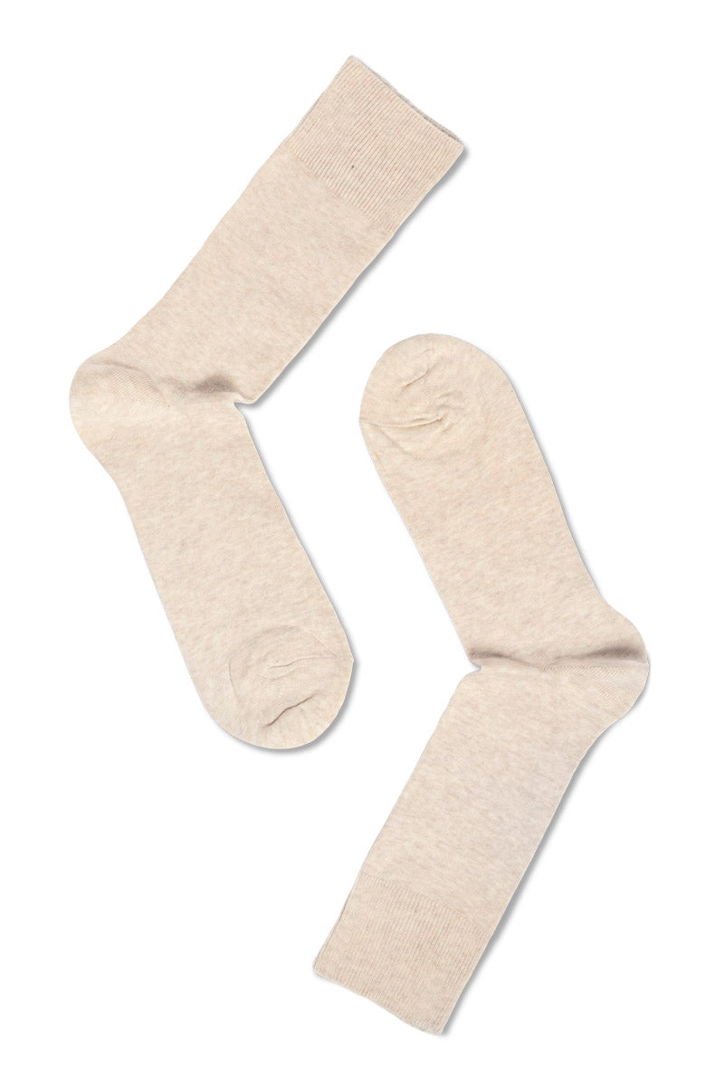 Eton Cotton Plain Comfort Top Light Beige