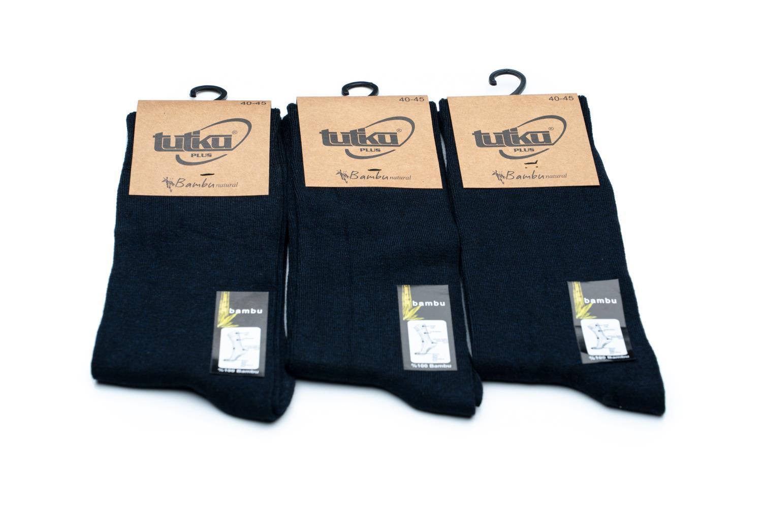 MK 3-pack bamboo Black