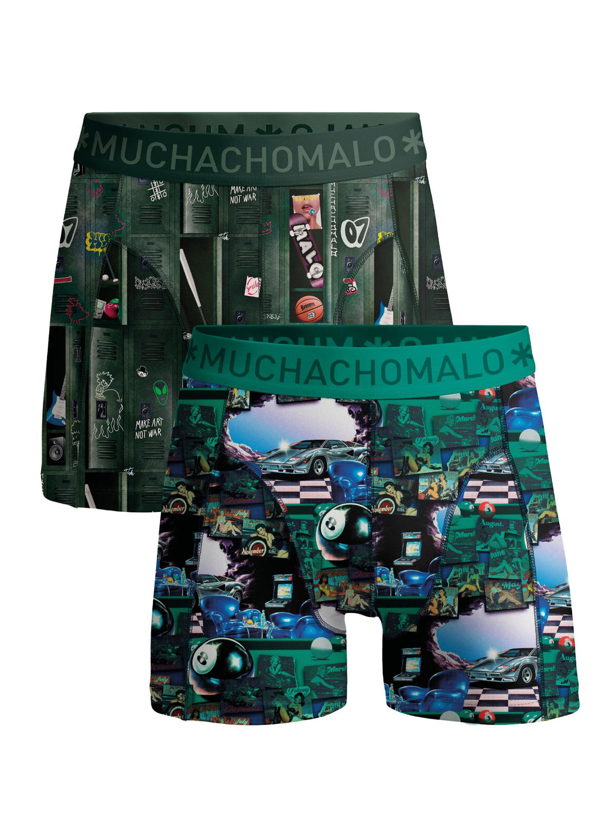 Mancave 04 2pk Boxer Print/Print