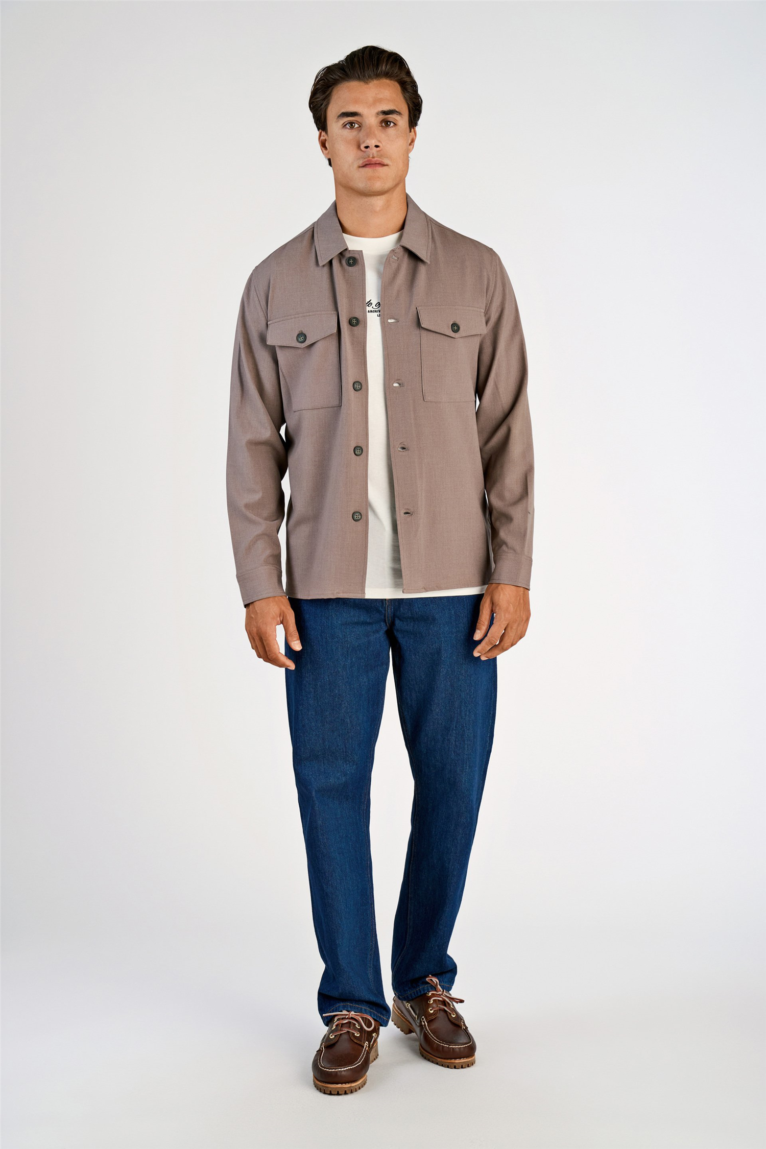 Superflex overshirt Sand Mel