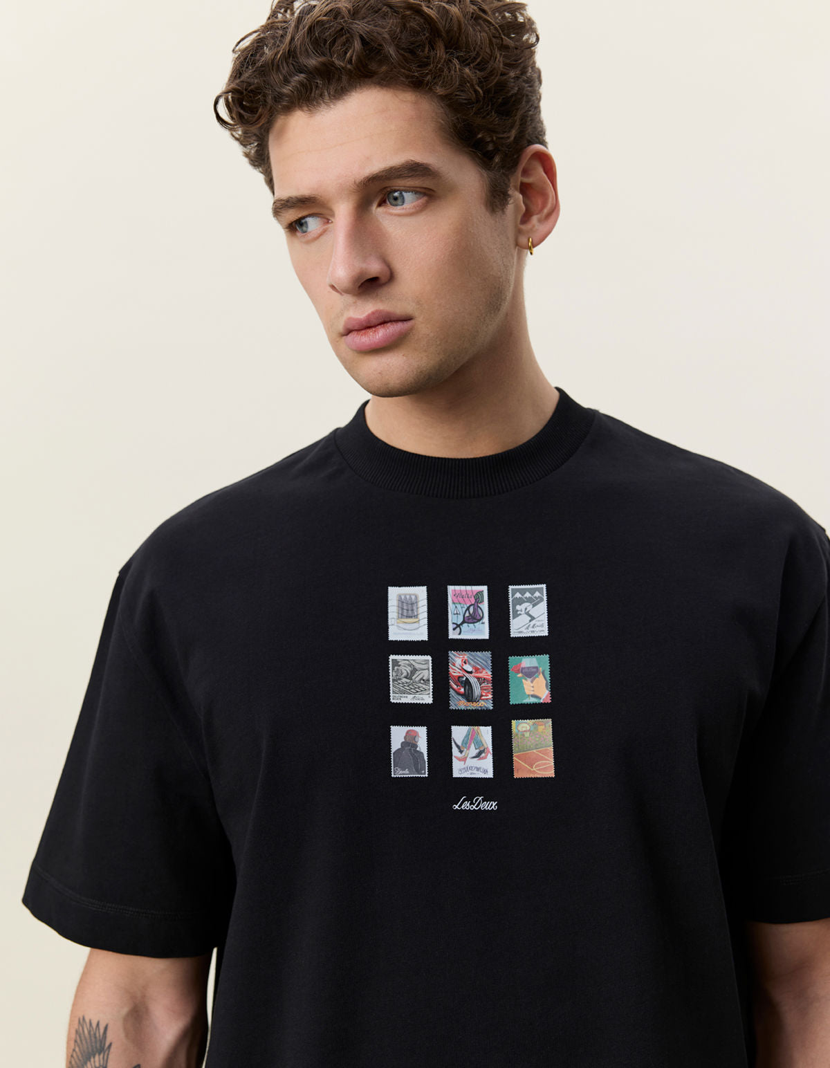 Stamp T-Shirt Black