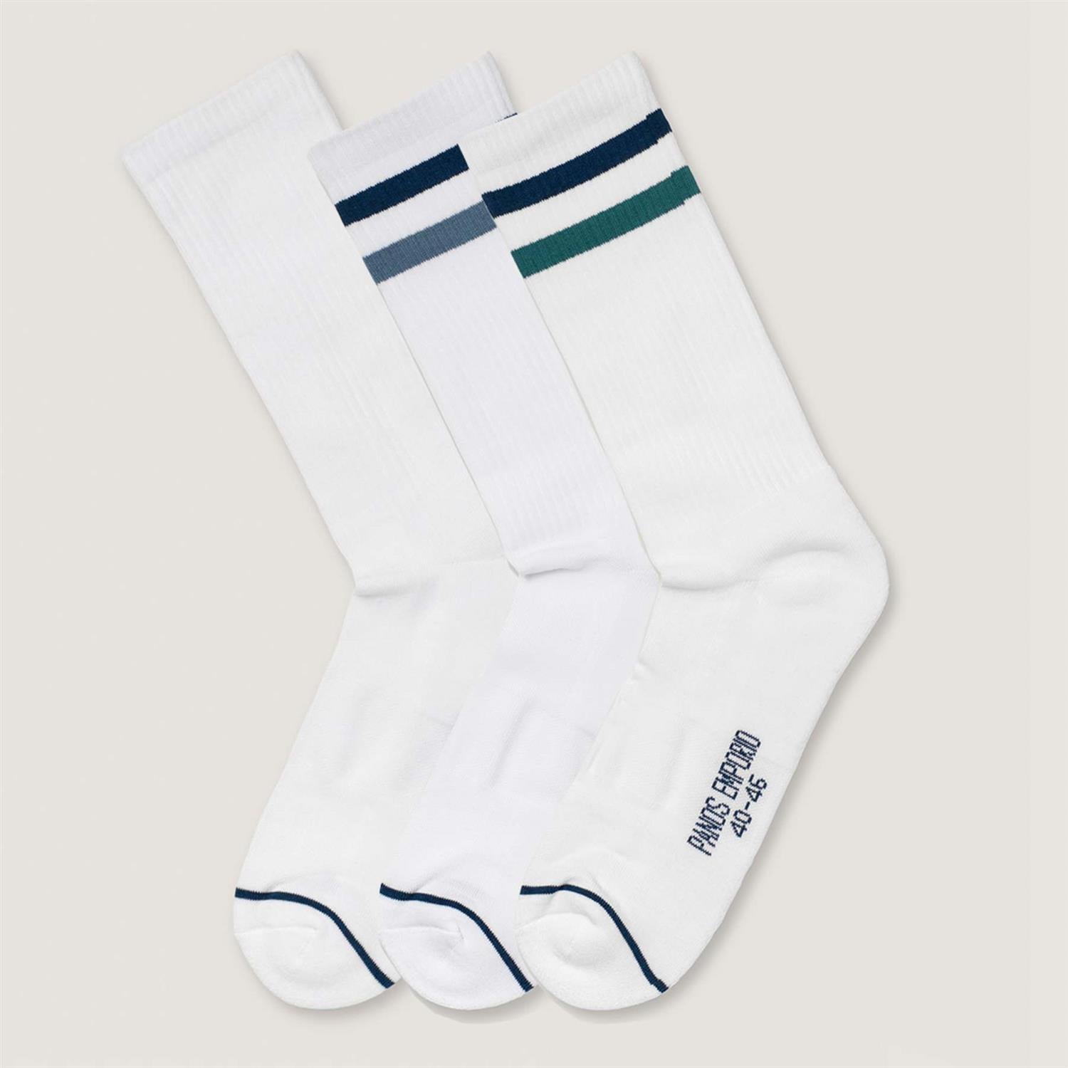 3PK Casper Tech Tennis Stripe/White/Stripe