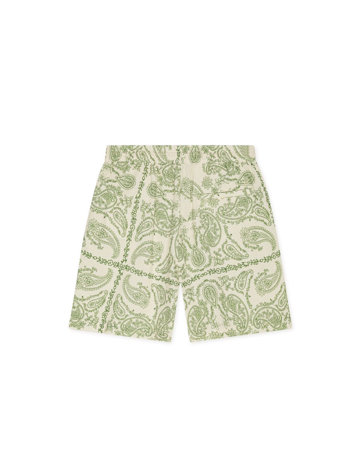 Paisley Aop Shorts Artichoke Green