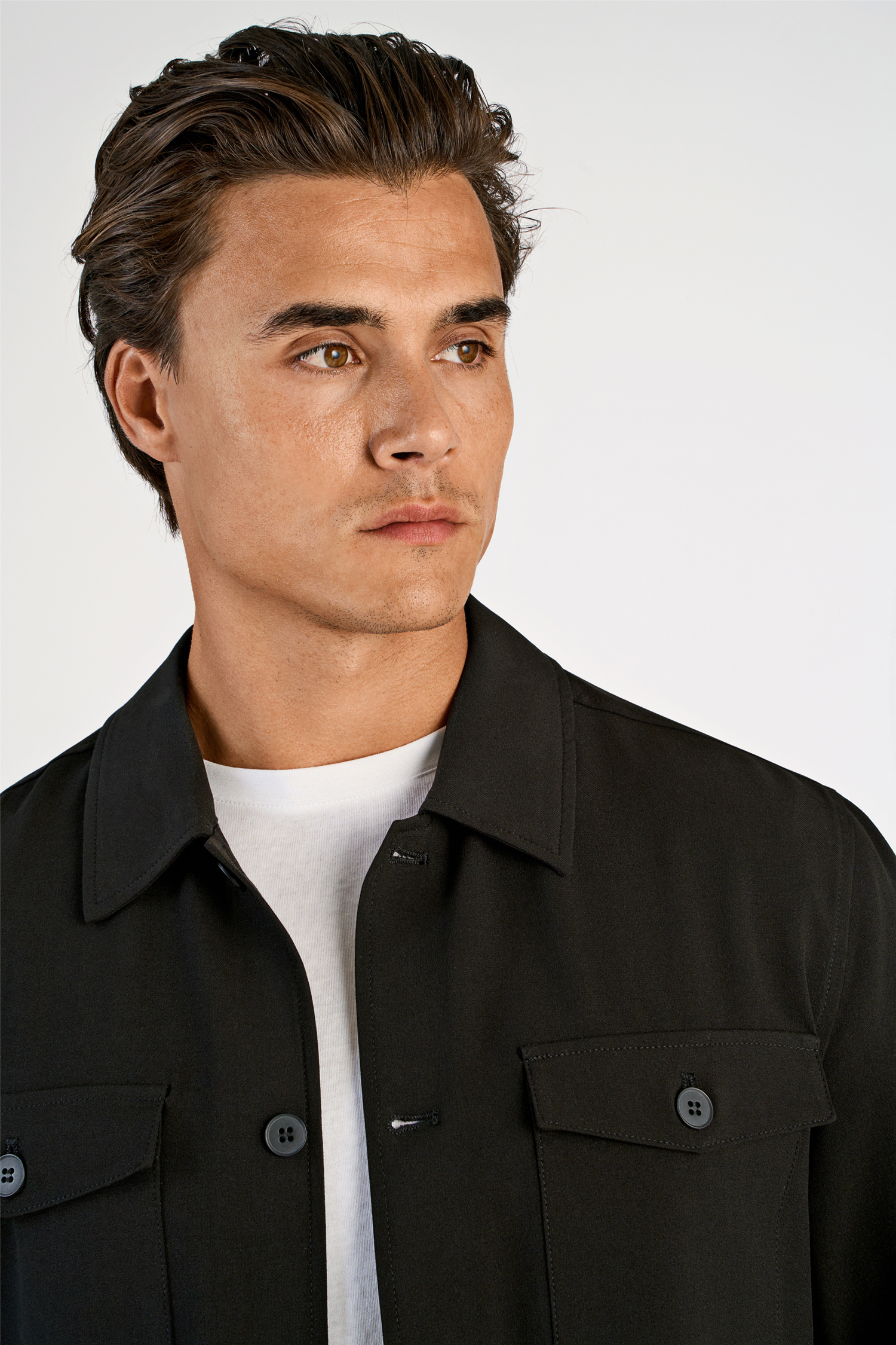 Superflex overshirt Black