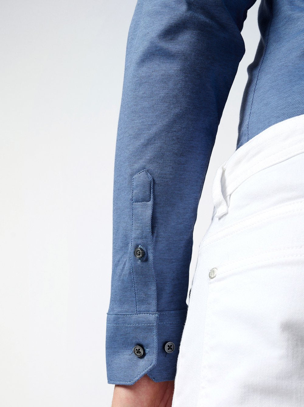 Casual Kent 1/1 Dove Blue Pique