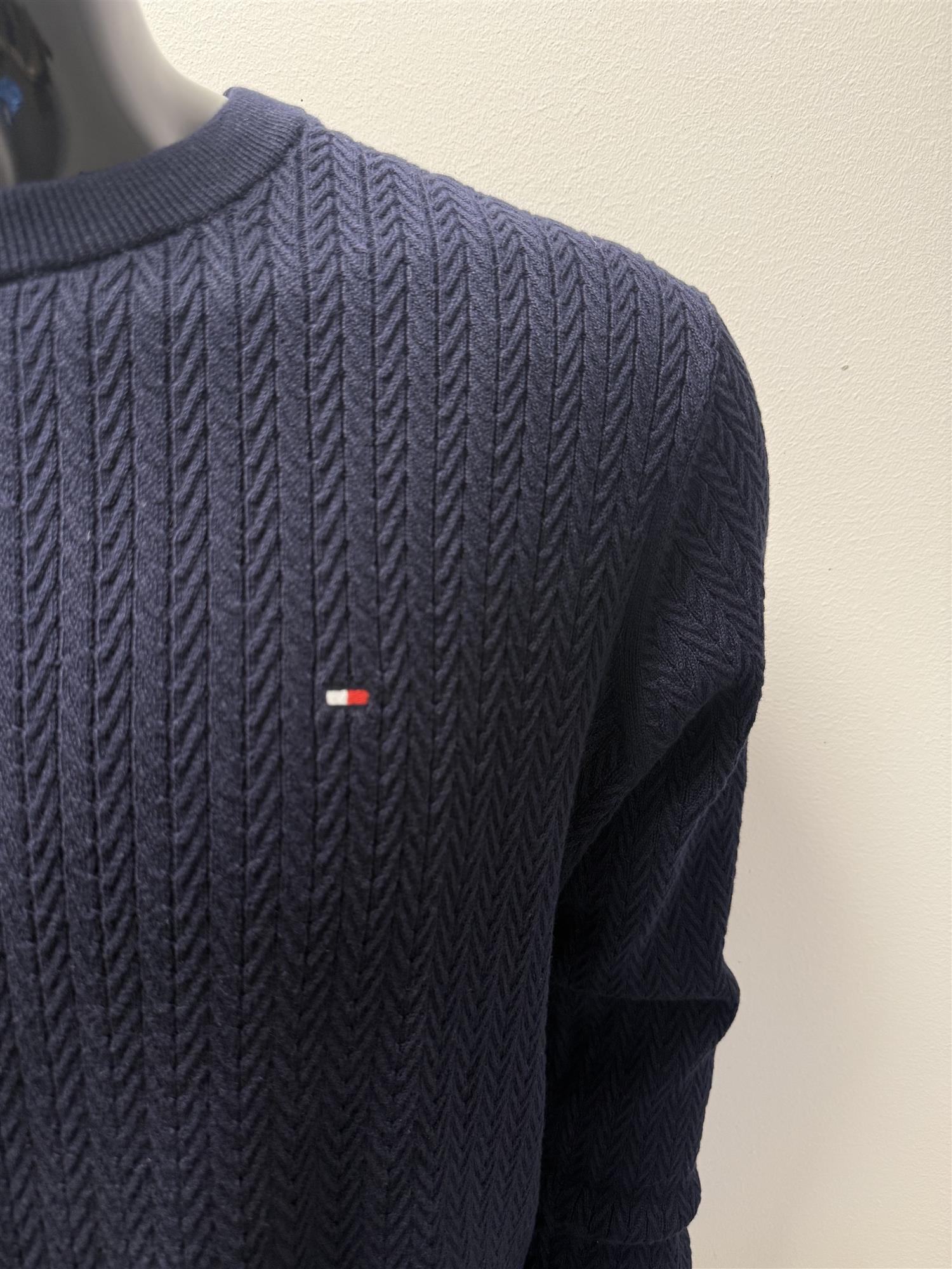 Herringbone structure c Blå