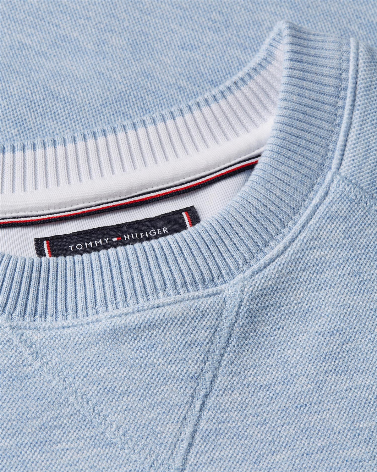 Bluza z monogramem Imd w kolorze niebiesko-białym