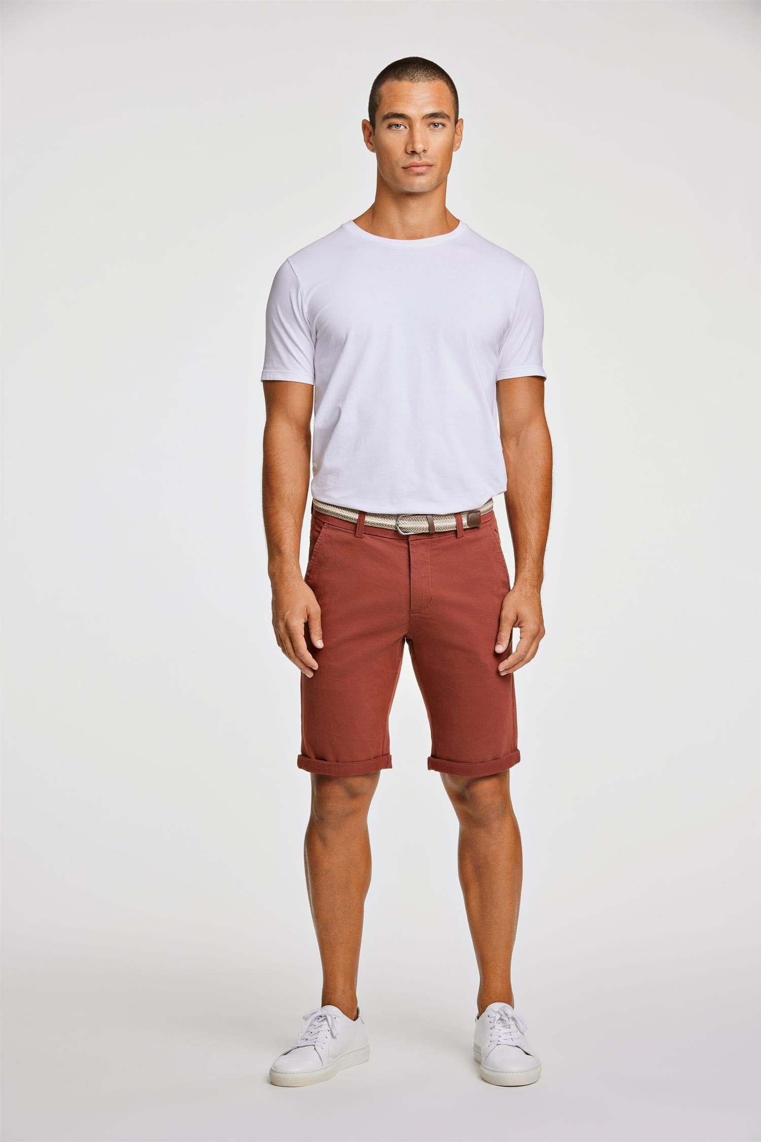 Superflex chino shorts Brun