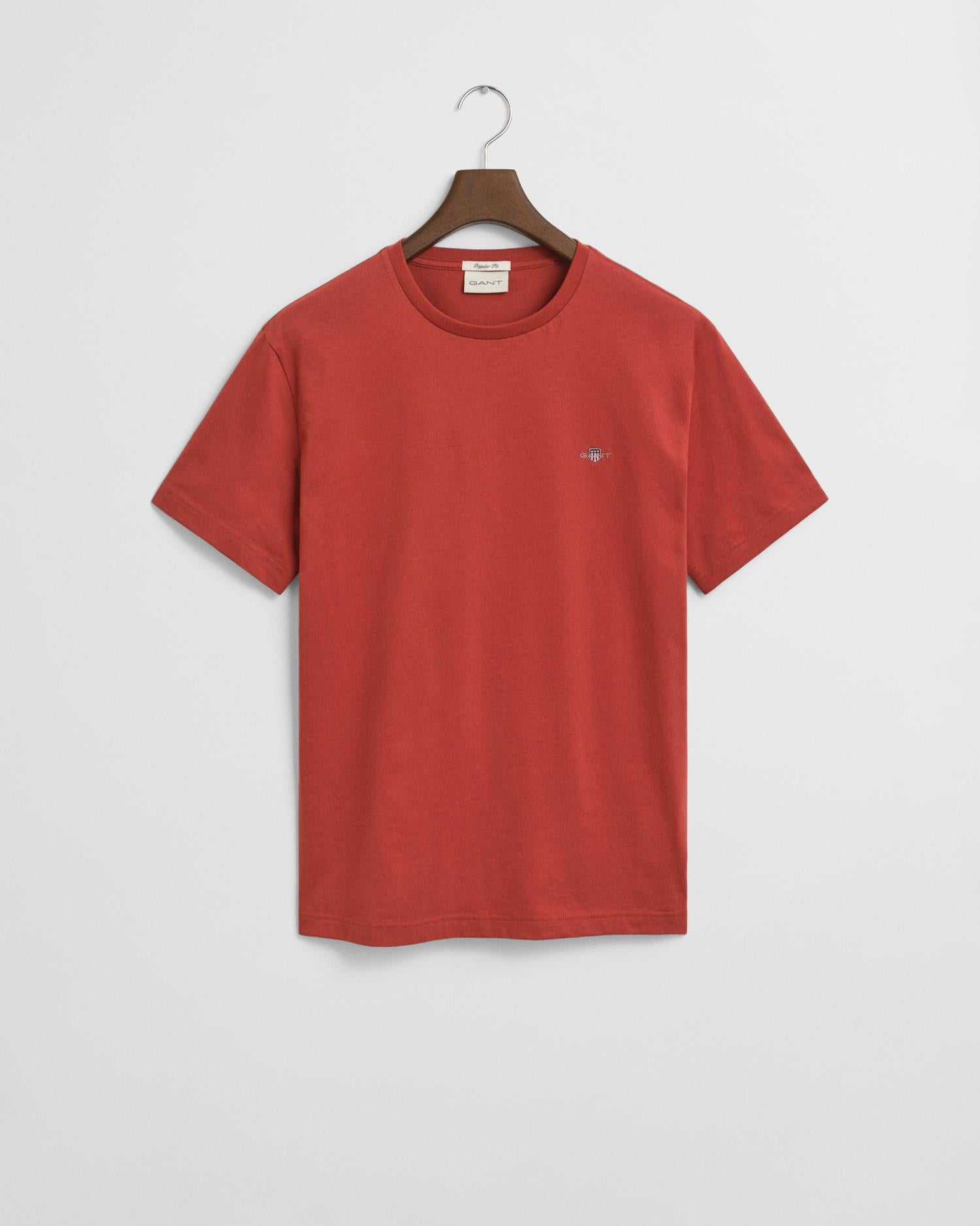Reg Shield Ss T-Shirt Modern Rust