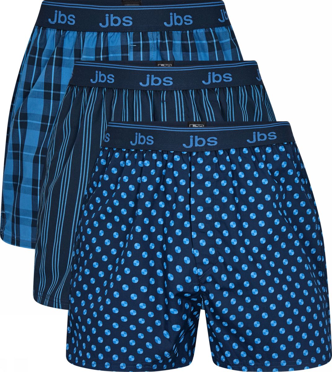 Jbs 3-Pack Boxershorts. Bl'imd