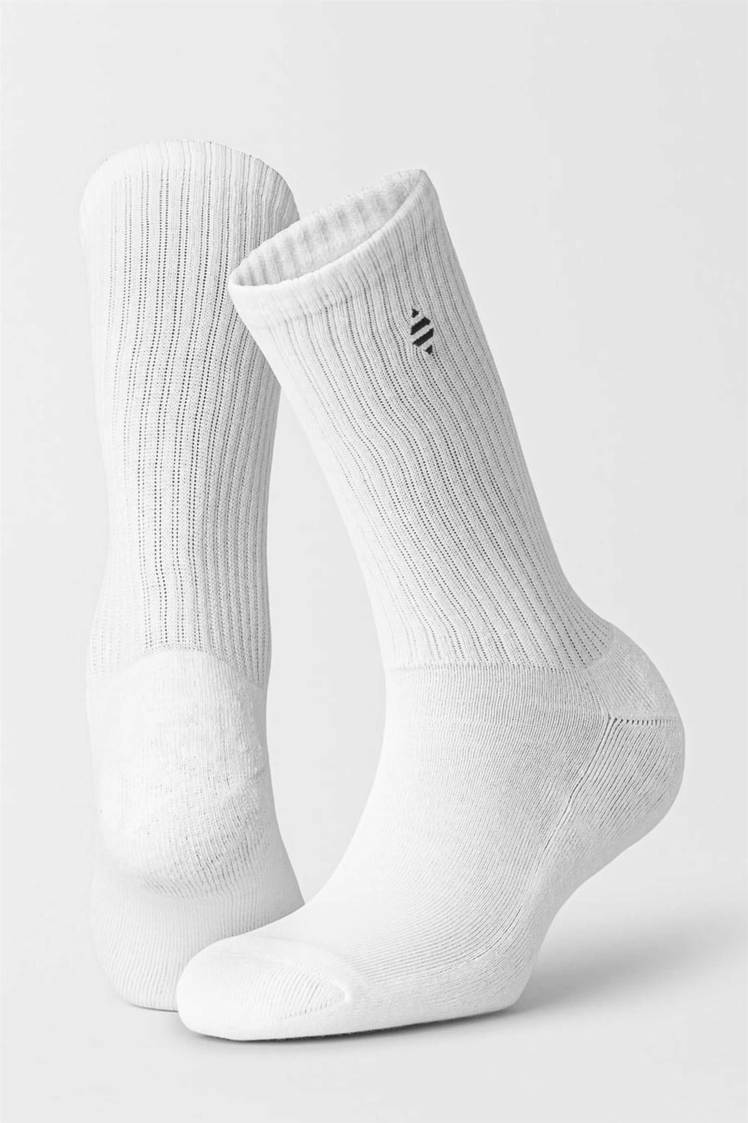 3PK Panos Organic Cotton Tennis White