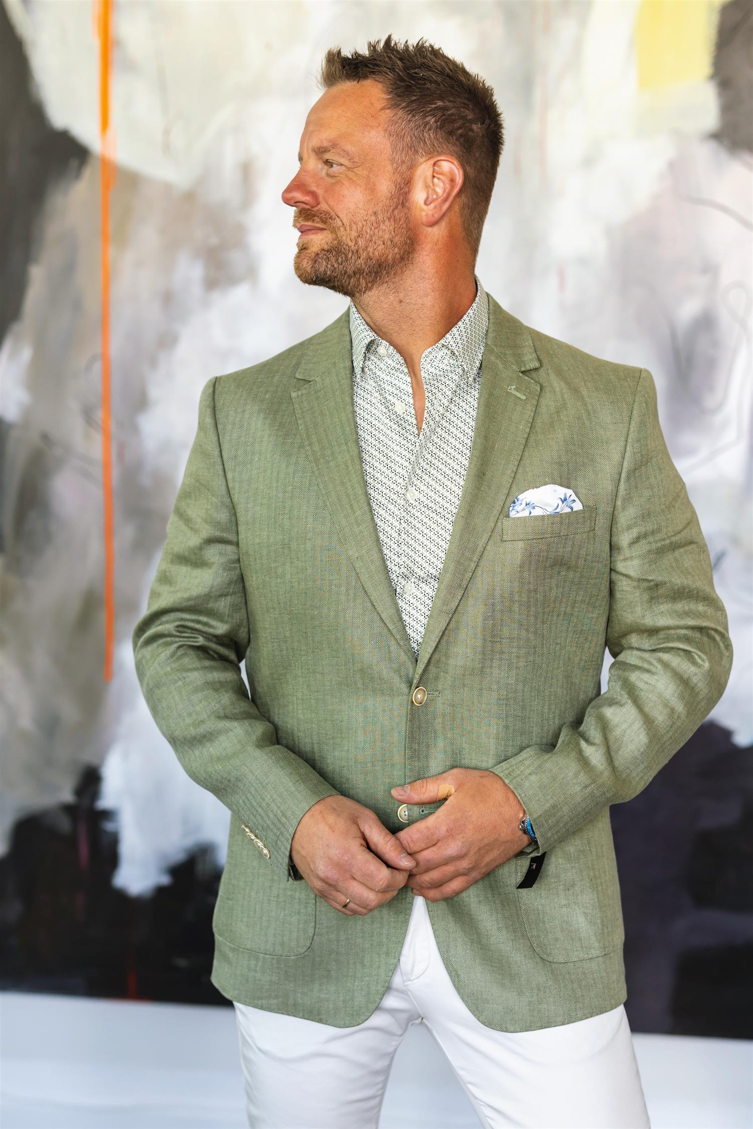 Barella Blazer Green