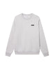 Patch Sweatshirt Snow Melange