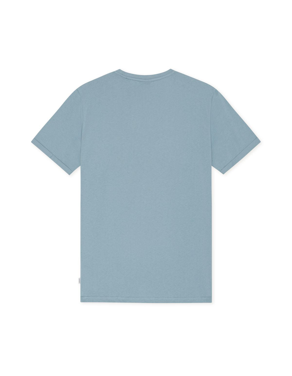 Core Contrast T-Shirt Faded Denim Blue