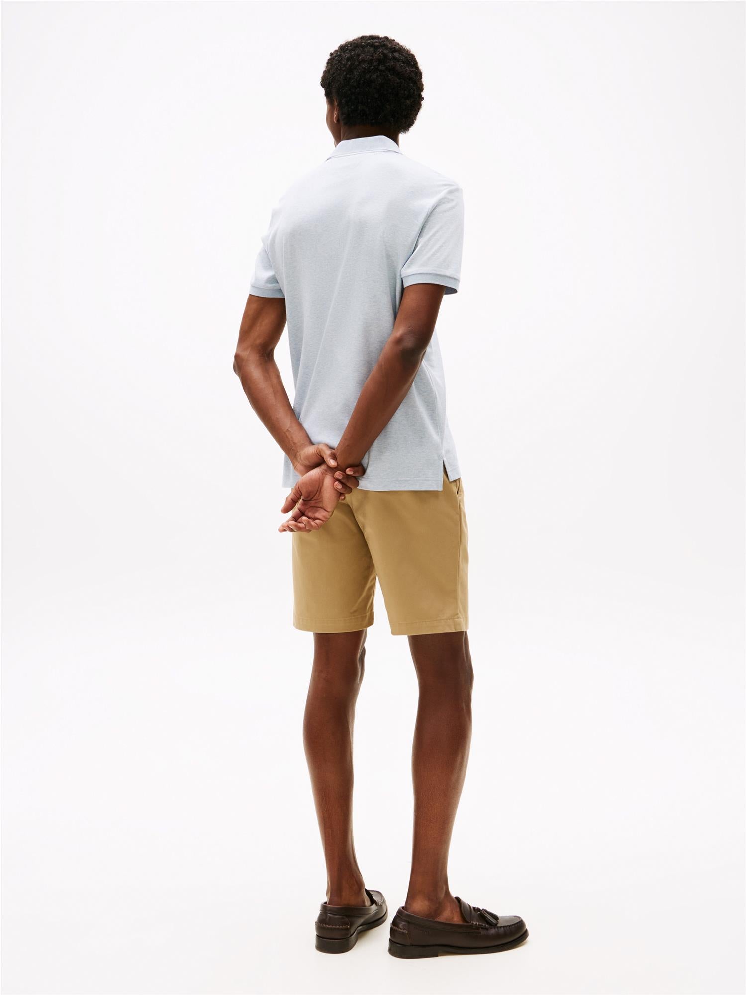 LIQUID COTTON REG SEASONAL POLO Heathered Blue Bros B0802