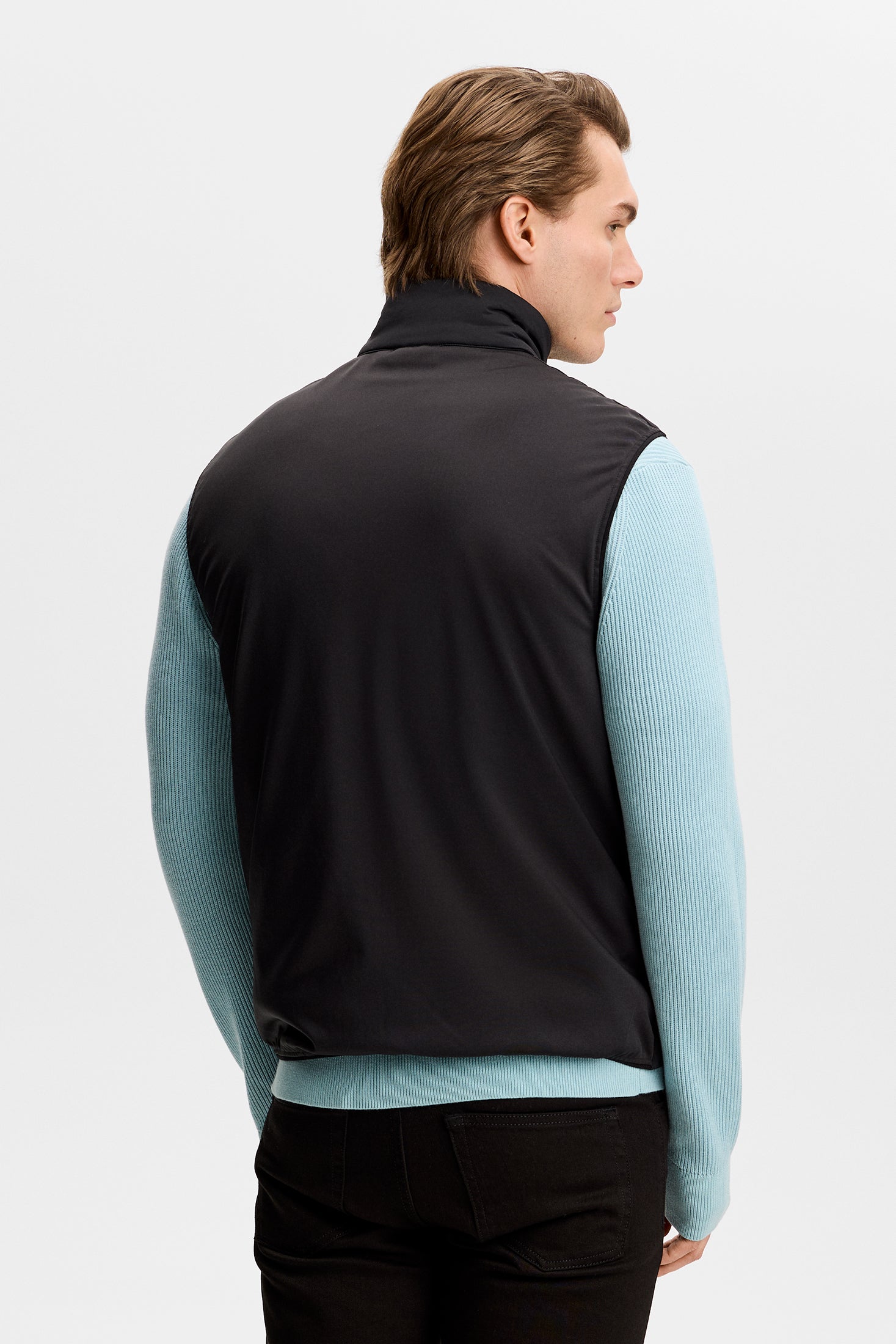 Timor Hybrid Vest Black