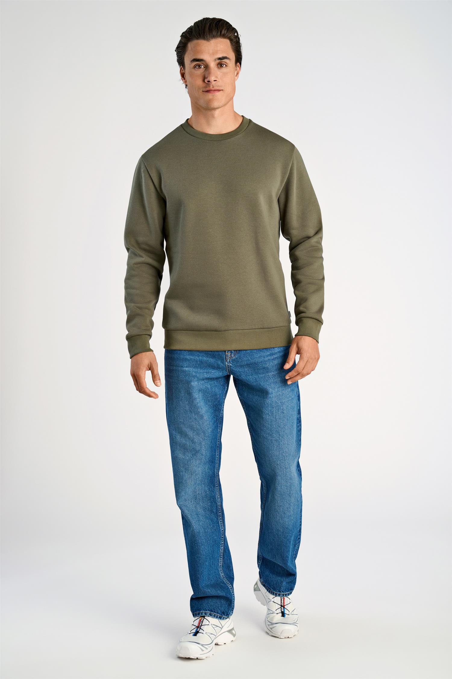O-neck sweatshirt Army