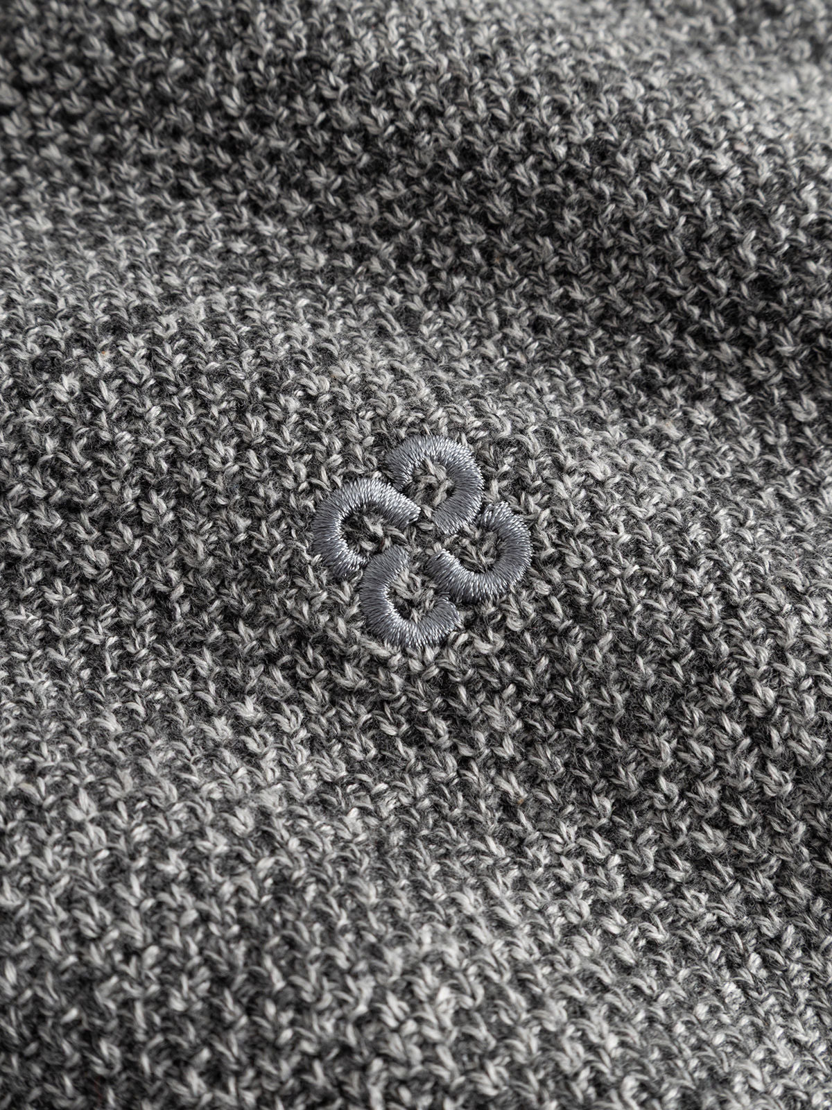 Gablamix Coro O-Neck Lsknit Lt.Grey