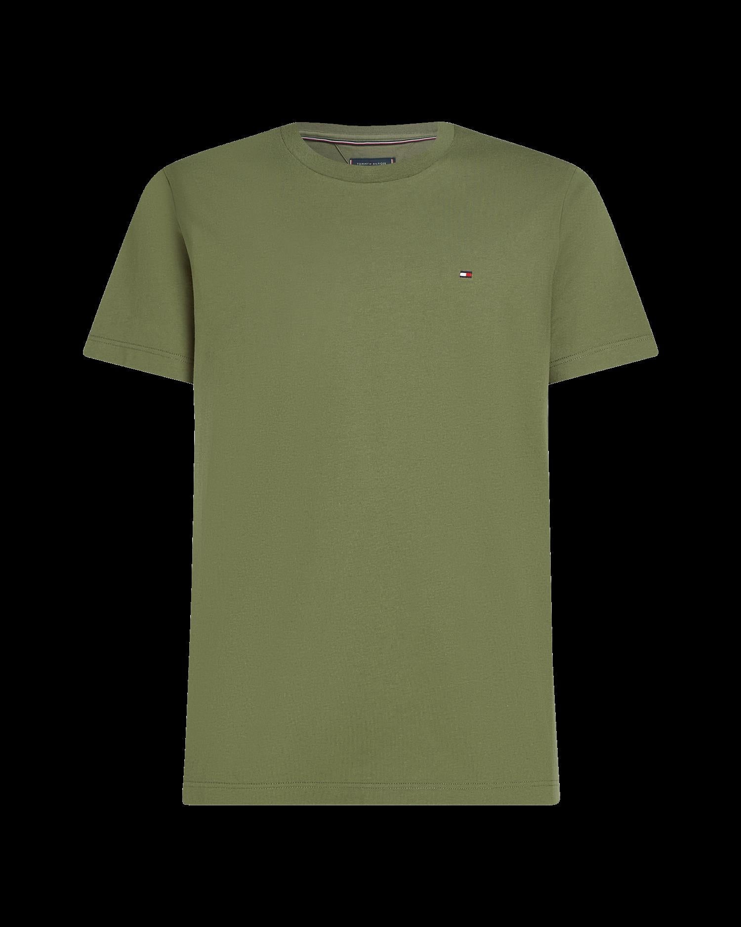 Ess Seasonal Reg Fit Solid Tee Battle Green