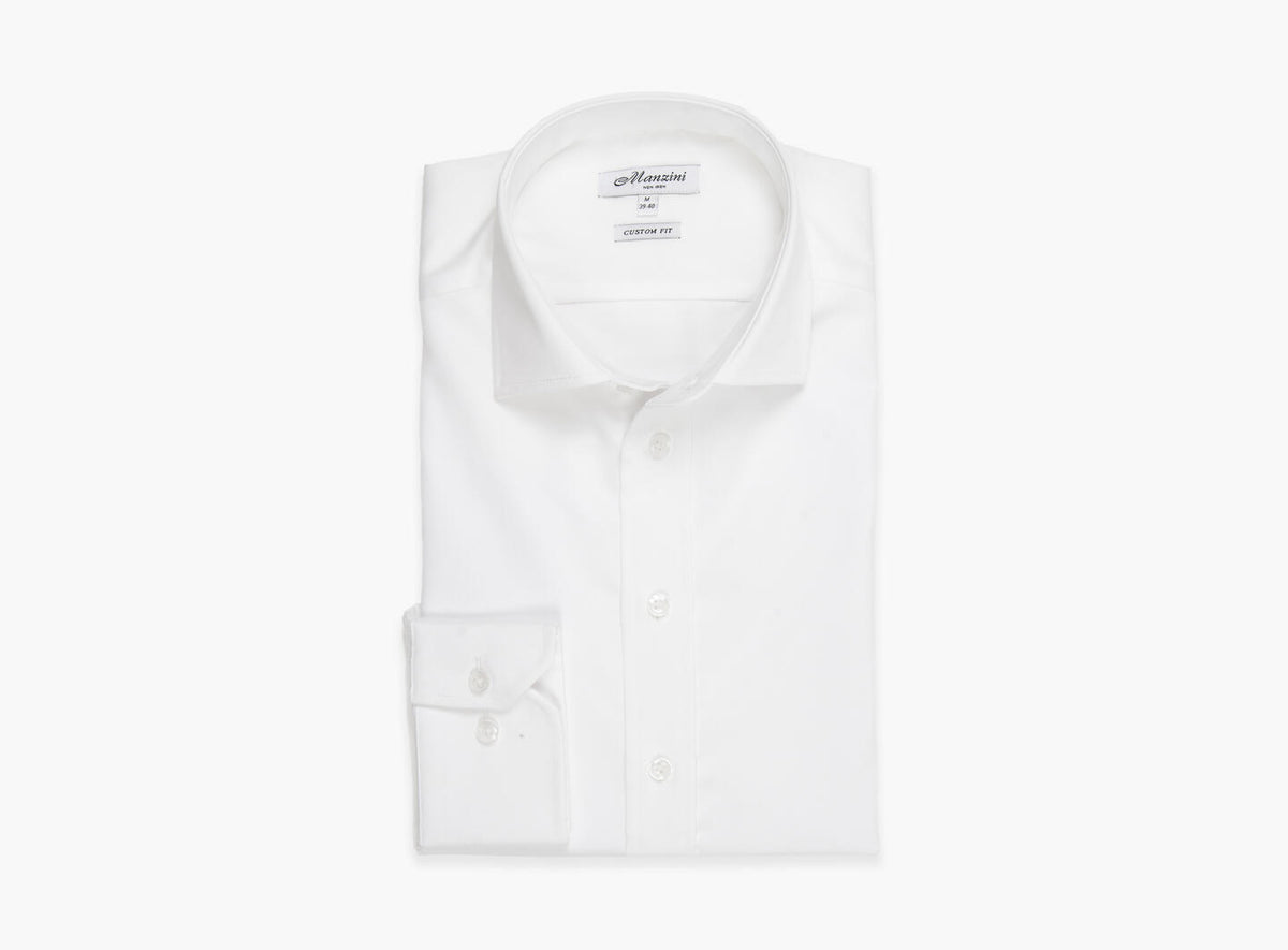 Houston Twill Custom Fit Biały