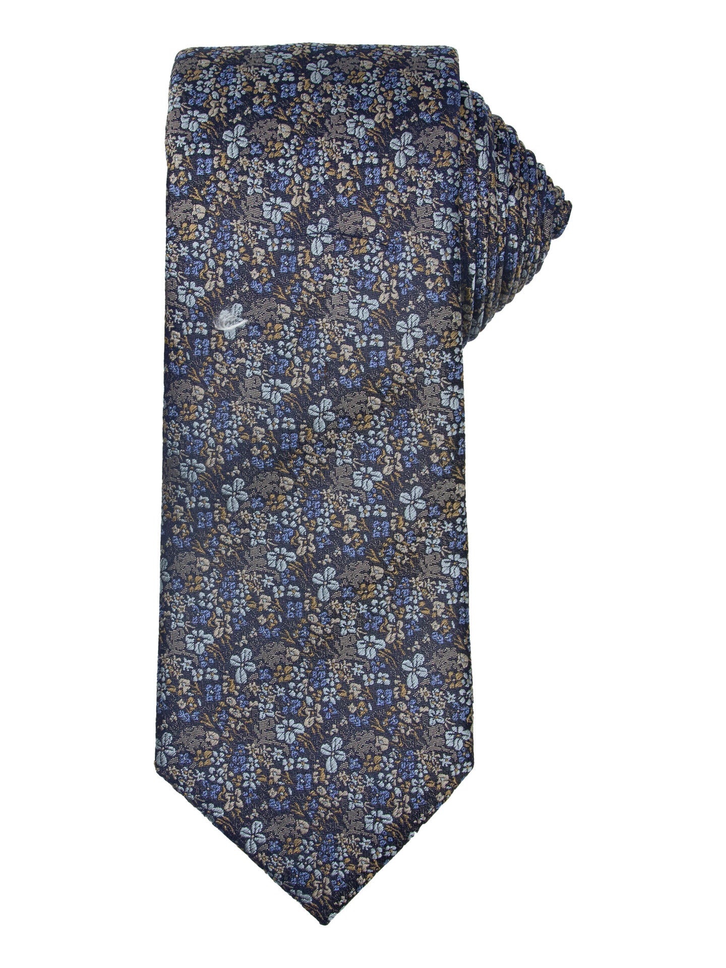 Santi silkeslips+lommetørkle Beige