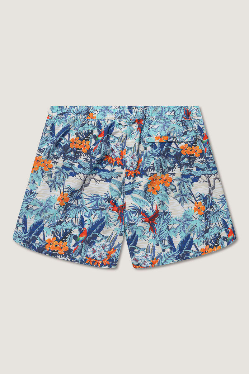 Classic Swimshort Hibiscus Multi