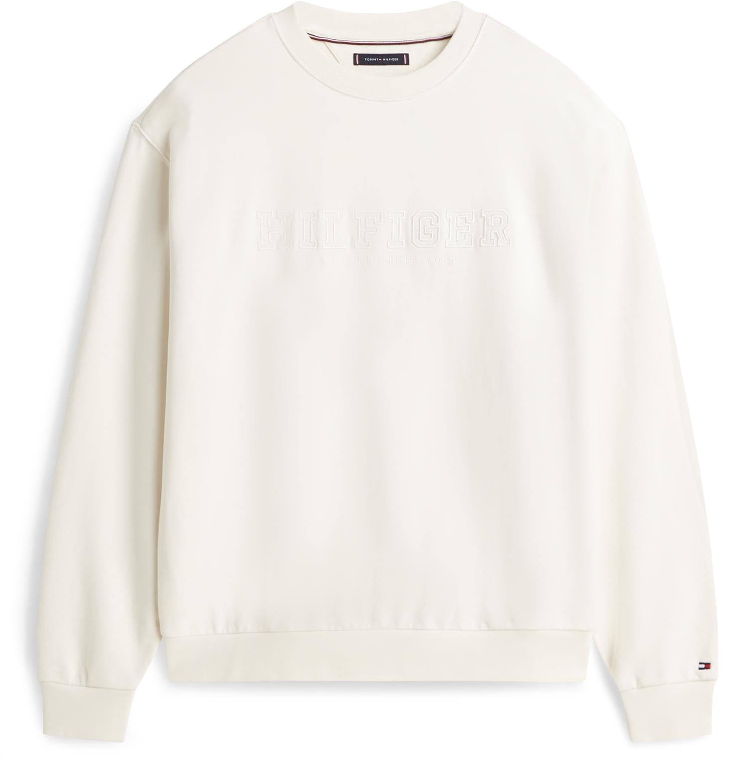 Mix Media Graphic Crew Ivory Petal