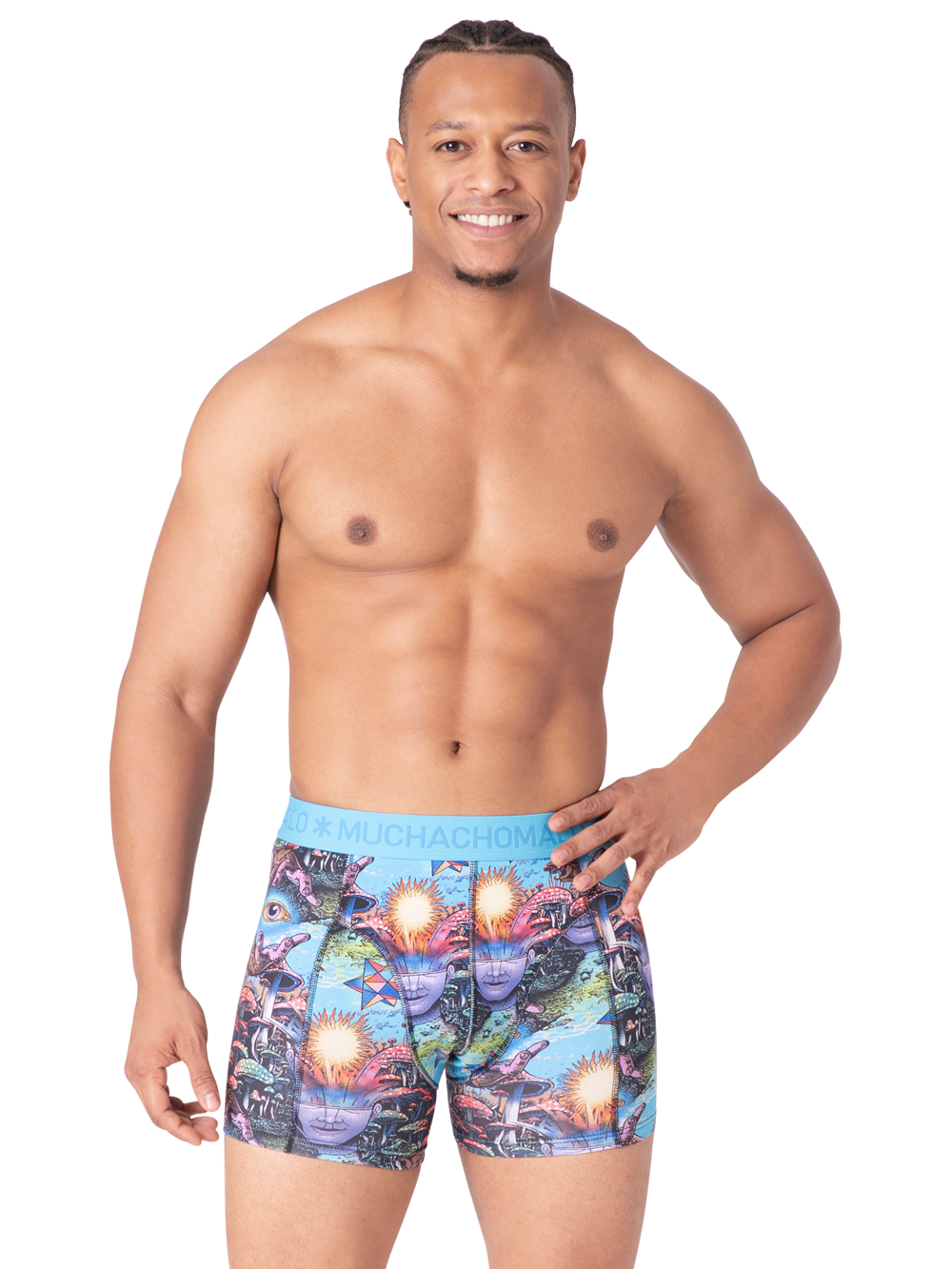 1010 Innerouterspace 04 2pk Boxer Pr./pr Multi