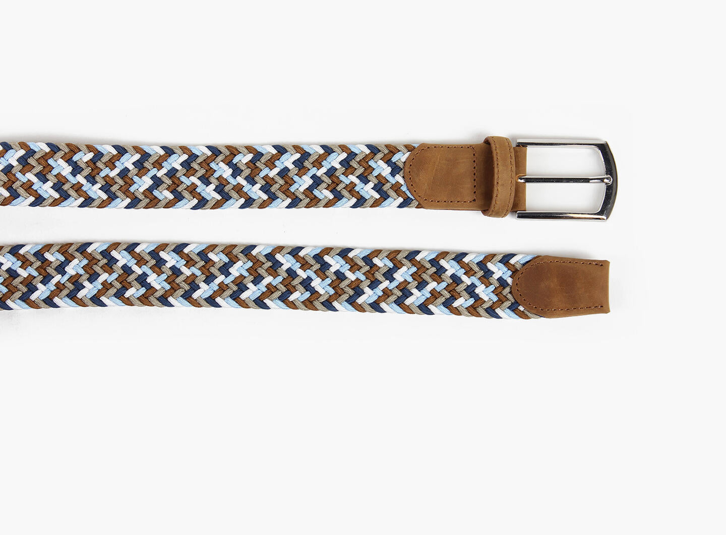 Christian elastic belt Cognac