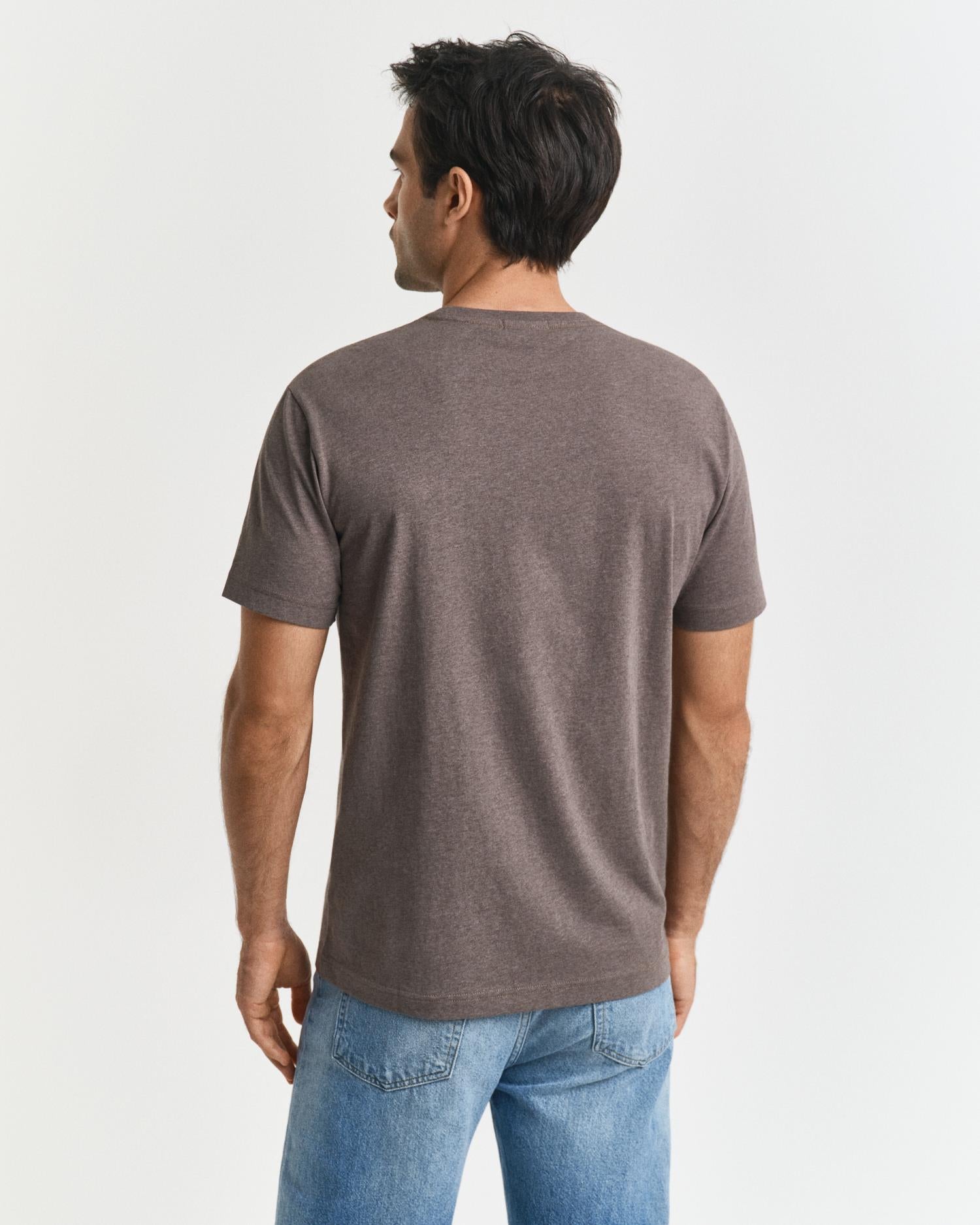Reg Shield Ss T-Shirt Seawood Melange