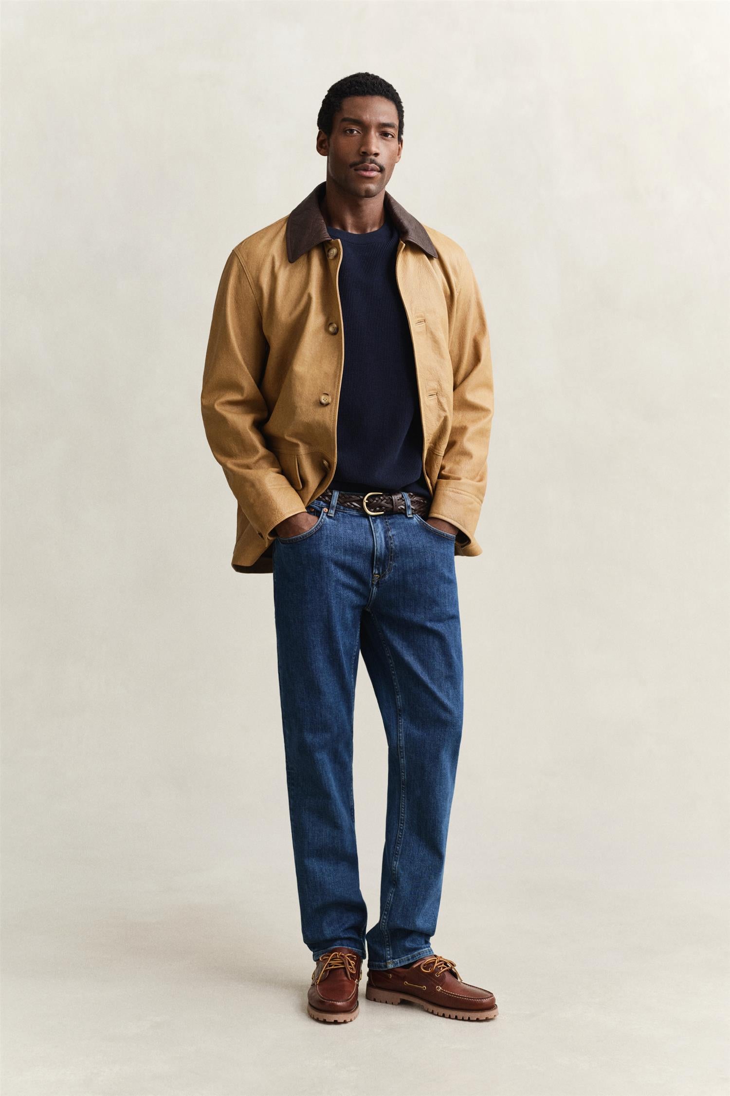 Reg Clean Wash Gant Jeans Mid Blue Vintage
