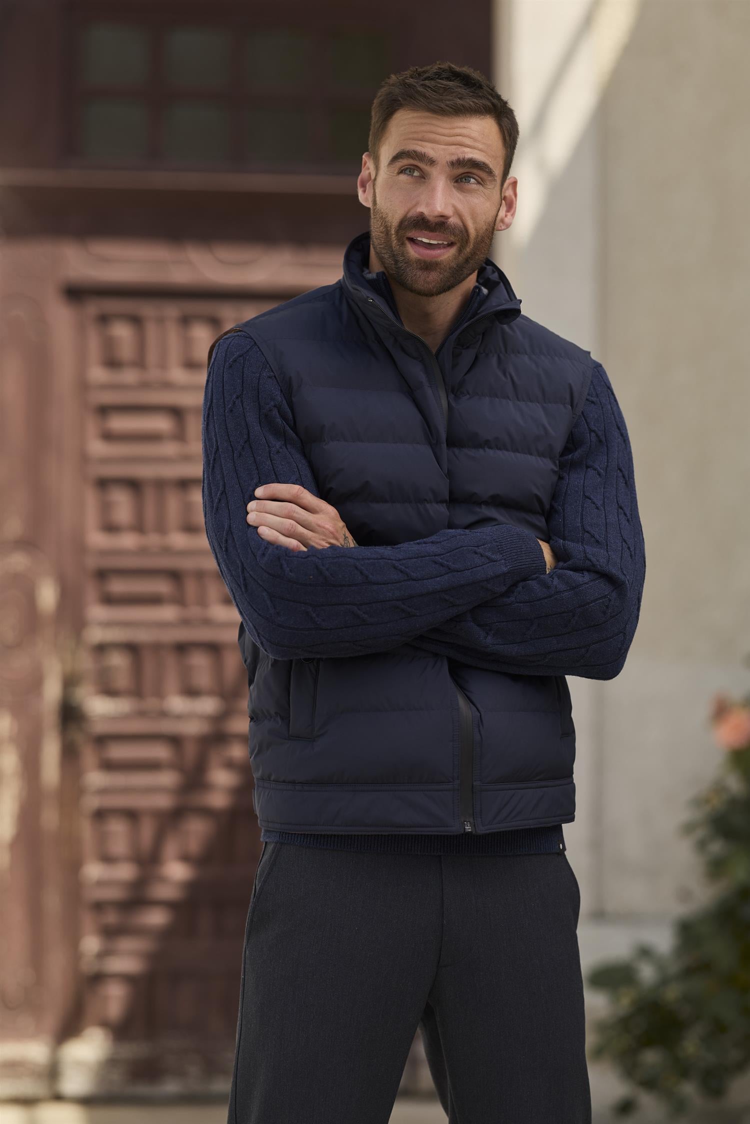 Martin Waistcoat Navy