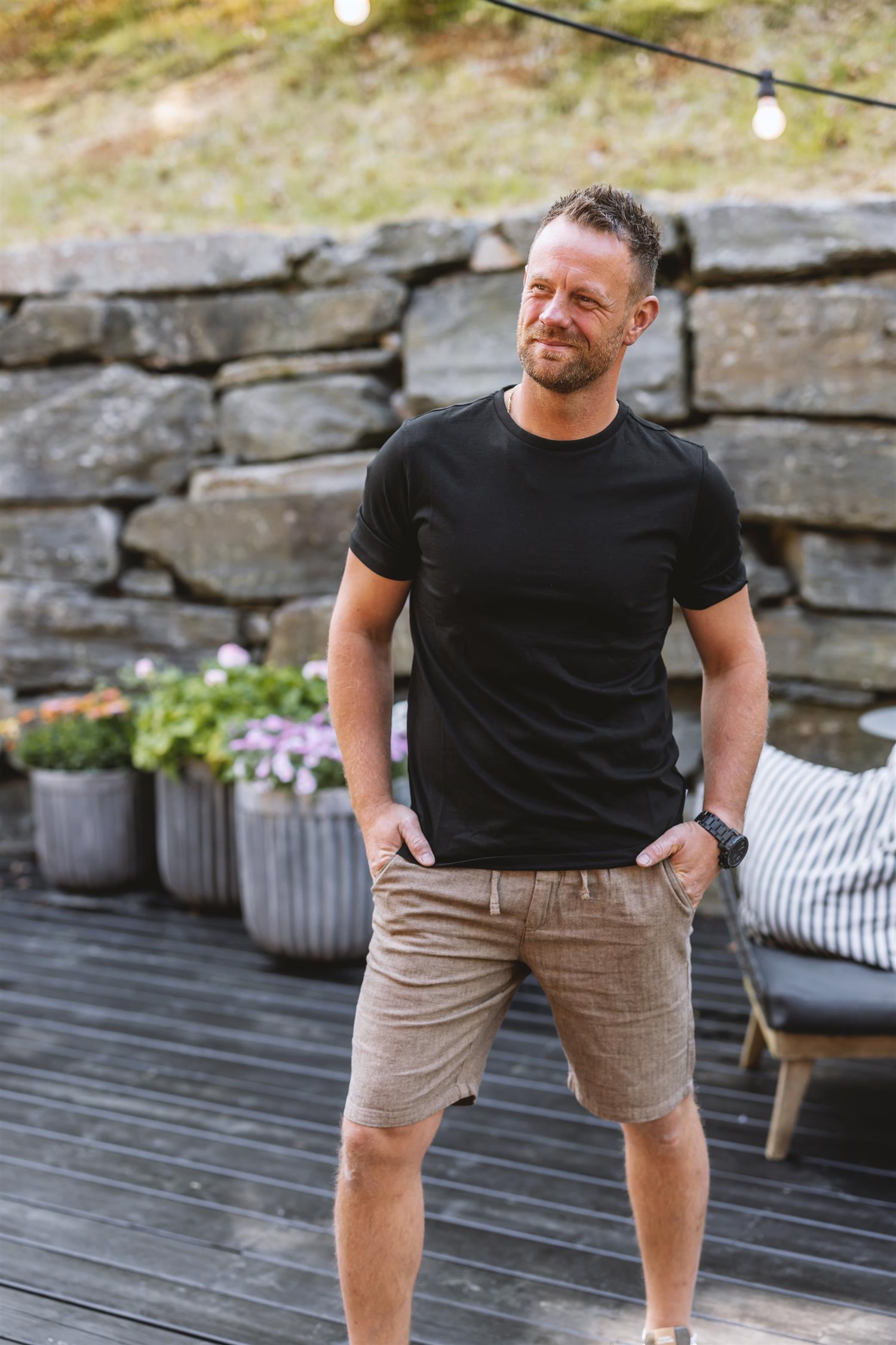 Basic tee S/S Black 424