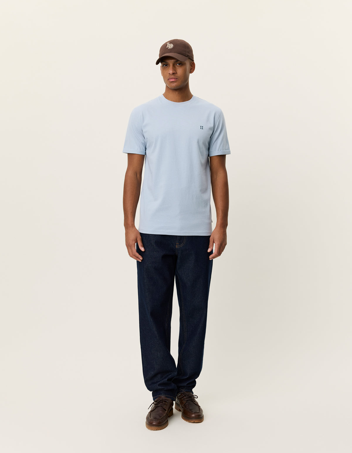 Norregaard contrast t-shirt Blue Fog