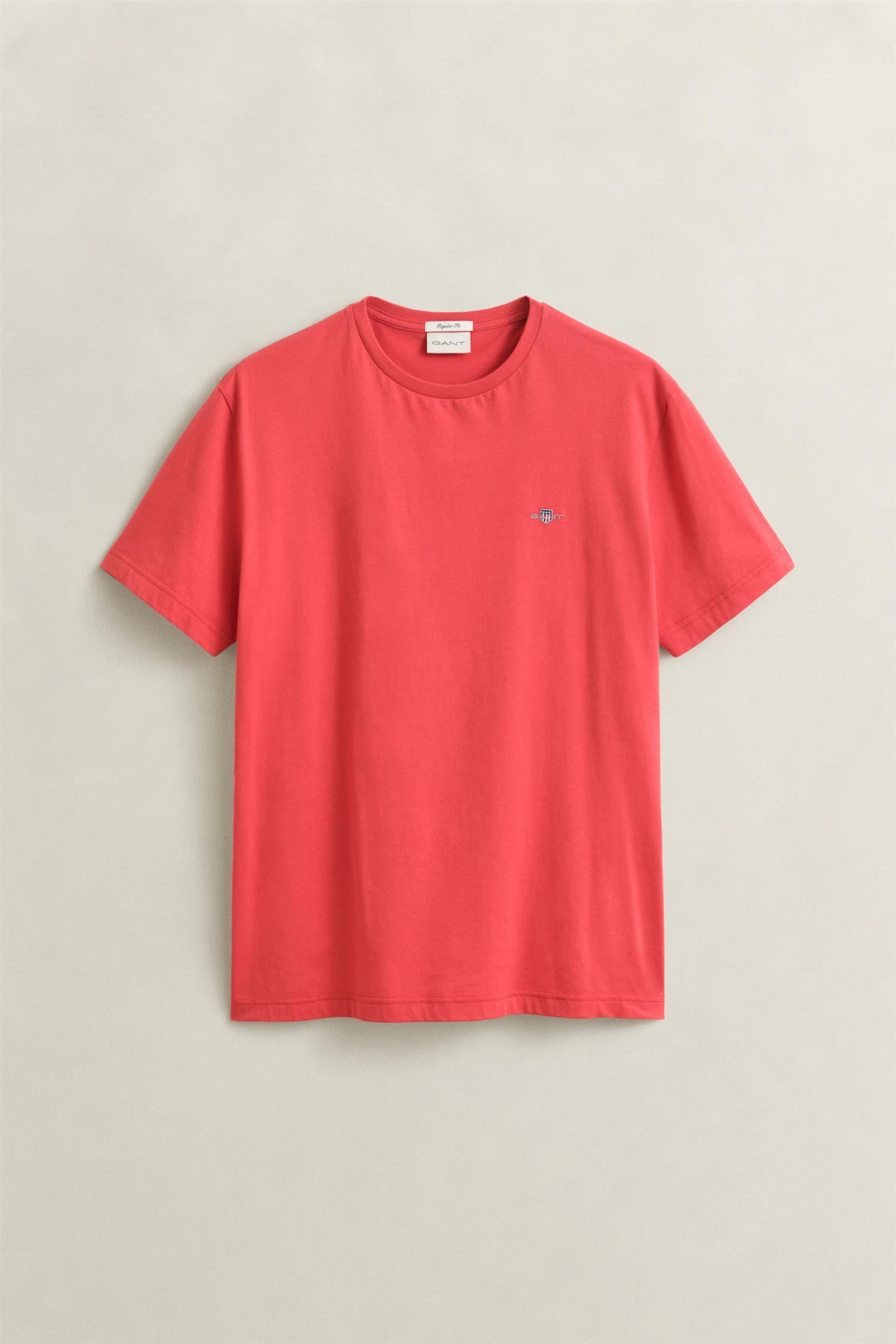 Reg Shield Ss T-Shirt Rose Red