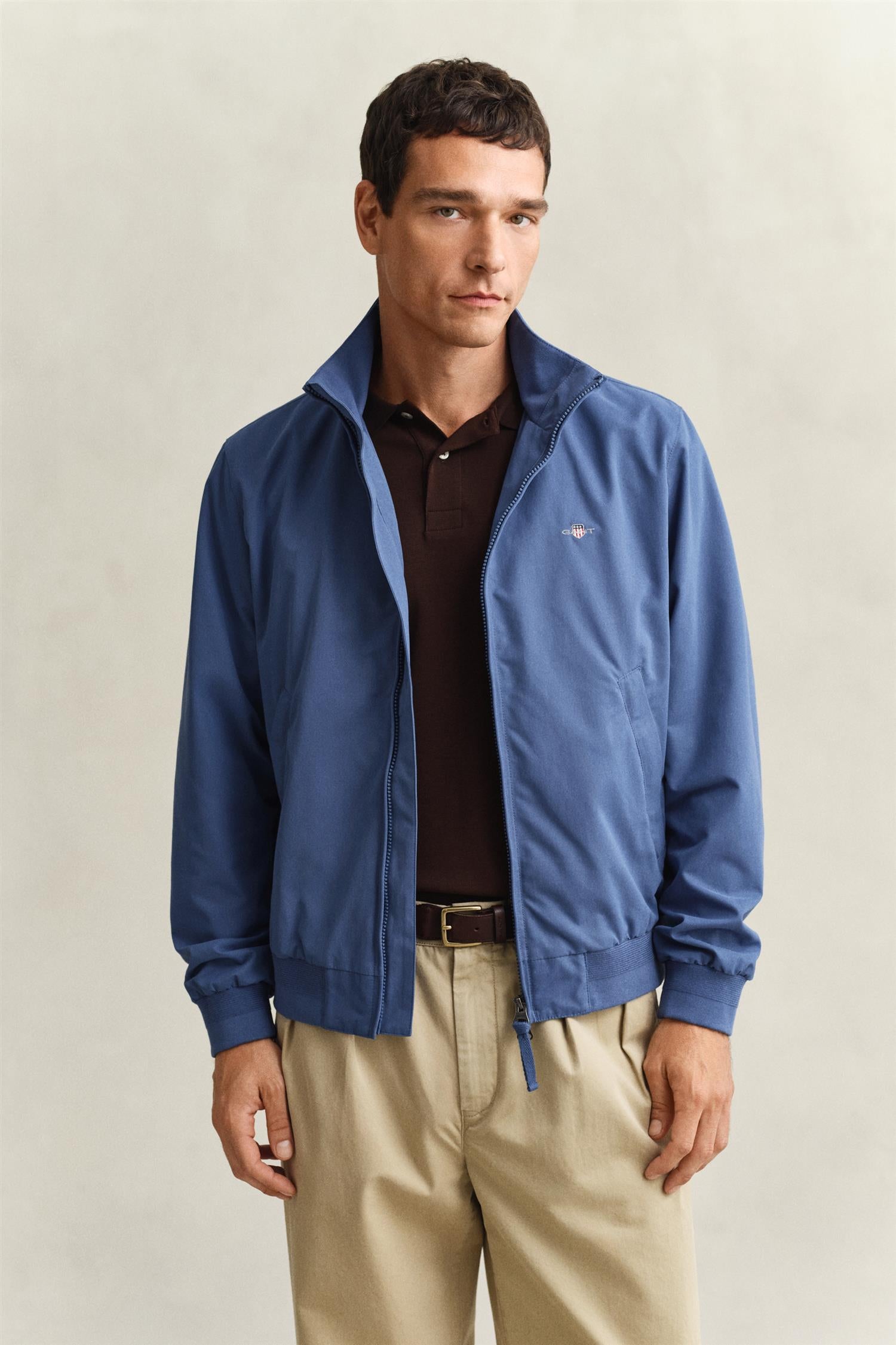 Lett Hampshire-Jakke Vintage Blue