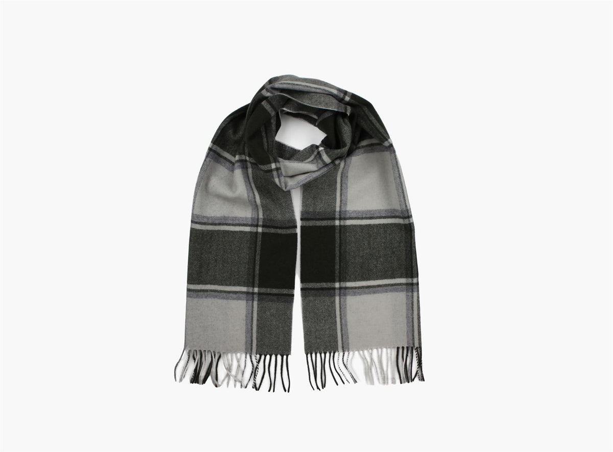 Nohr Jonas Lambswool Scarf Oliven Grønn 89