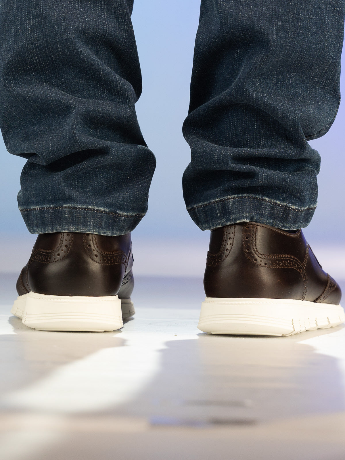 Gregers Sport brogue Dk Brown