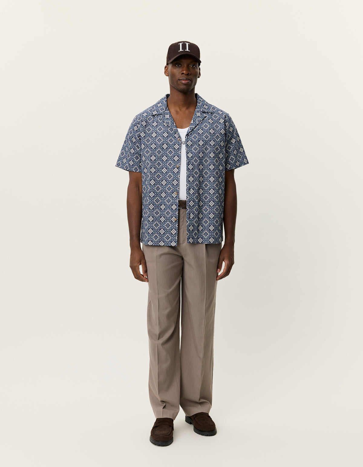 Lukas Arabesque AOP Blue Fog
