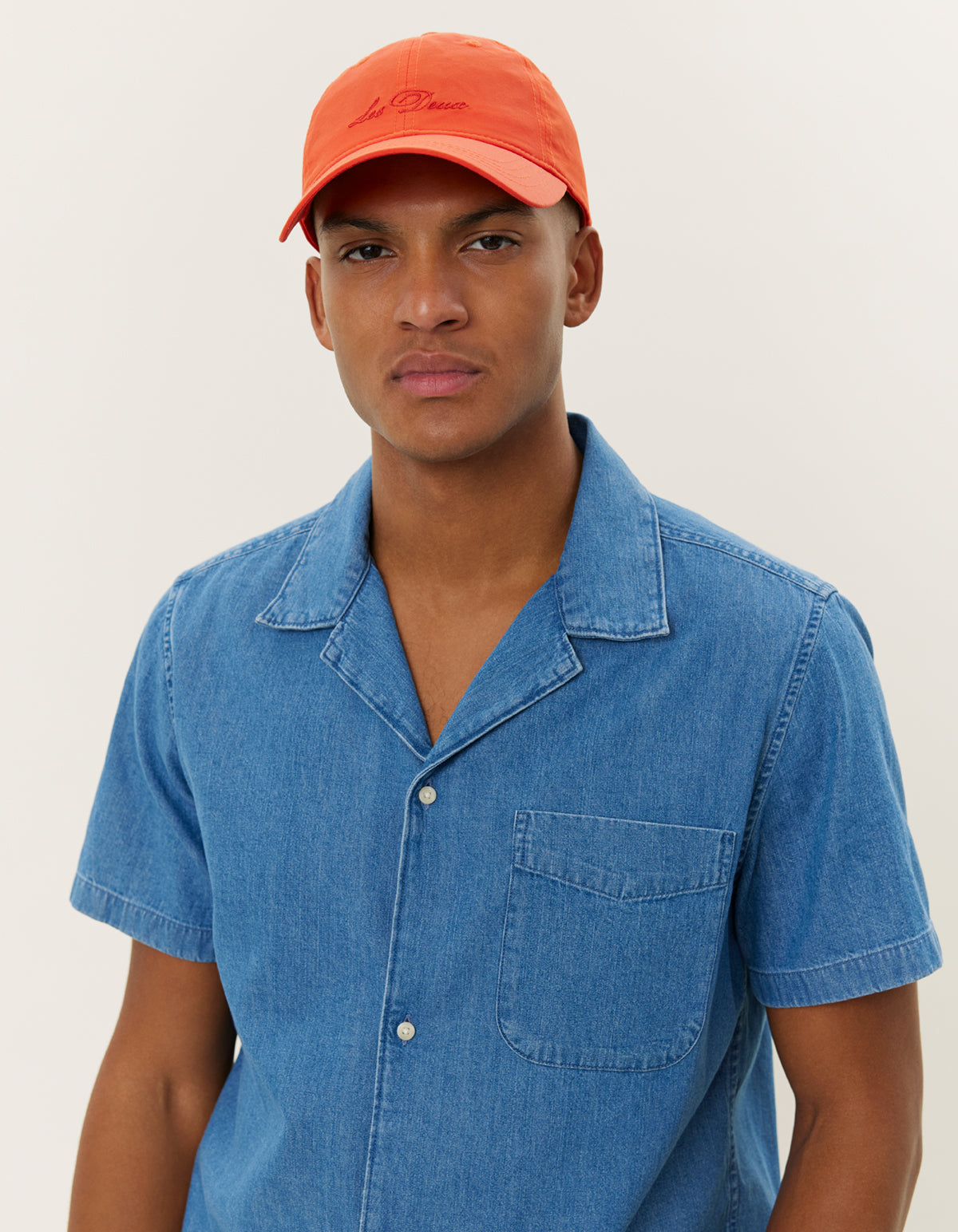 Klark Denim SS Shirt Medium Blue Wash