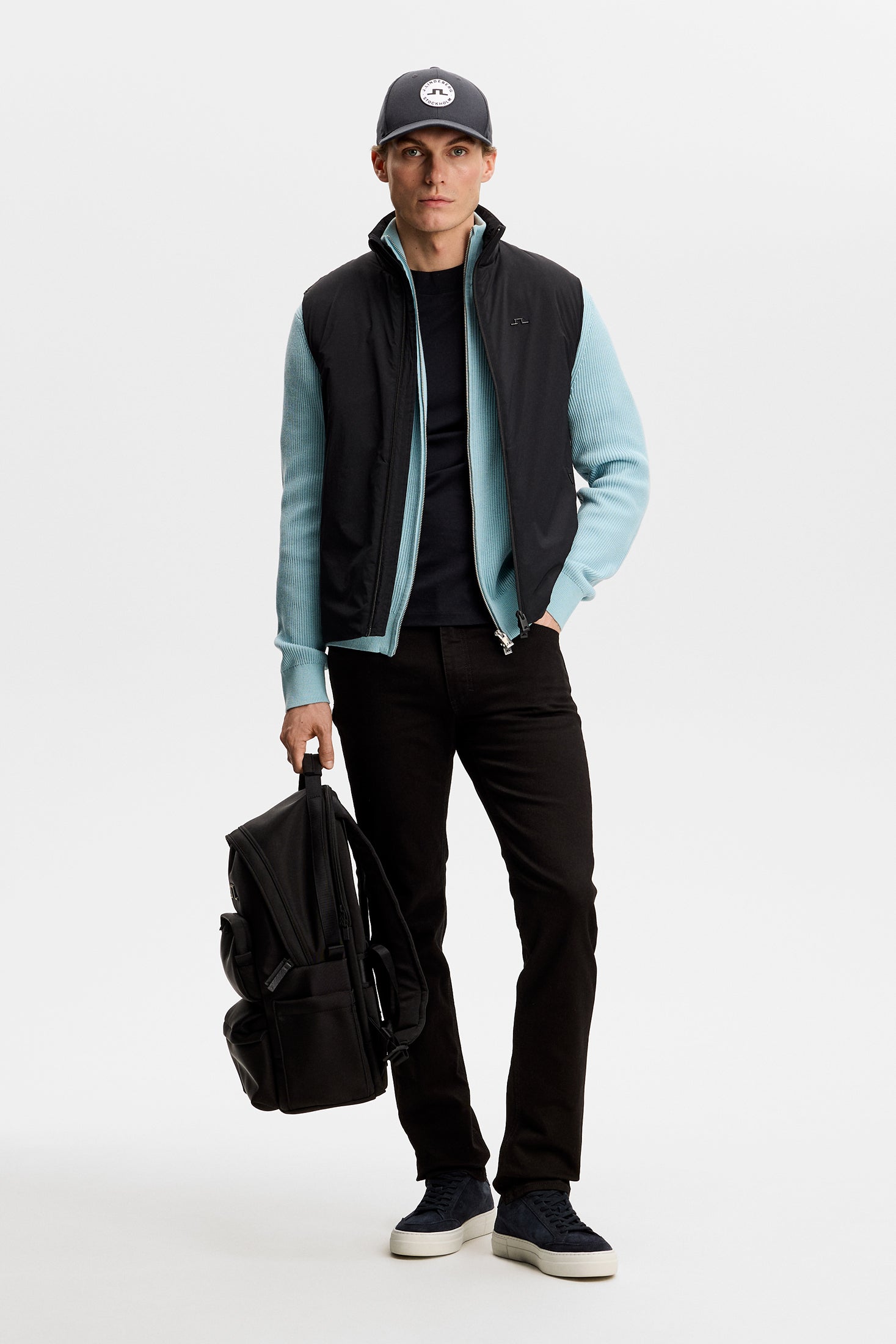 Timor Hybrid Vest Black