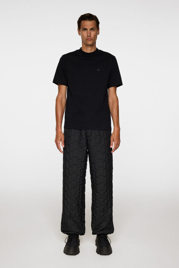 Ace Mock Neck T-shirt Sort