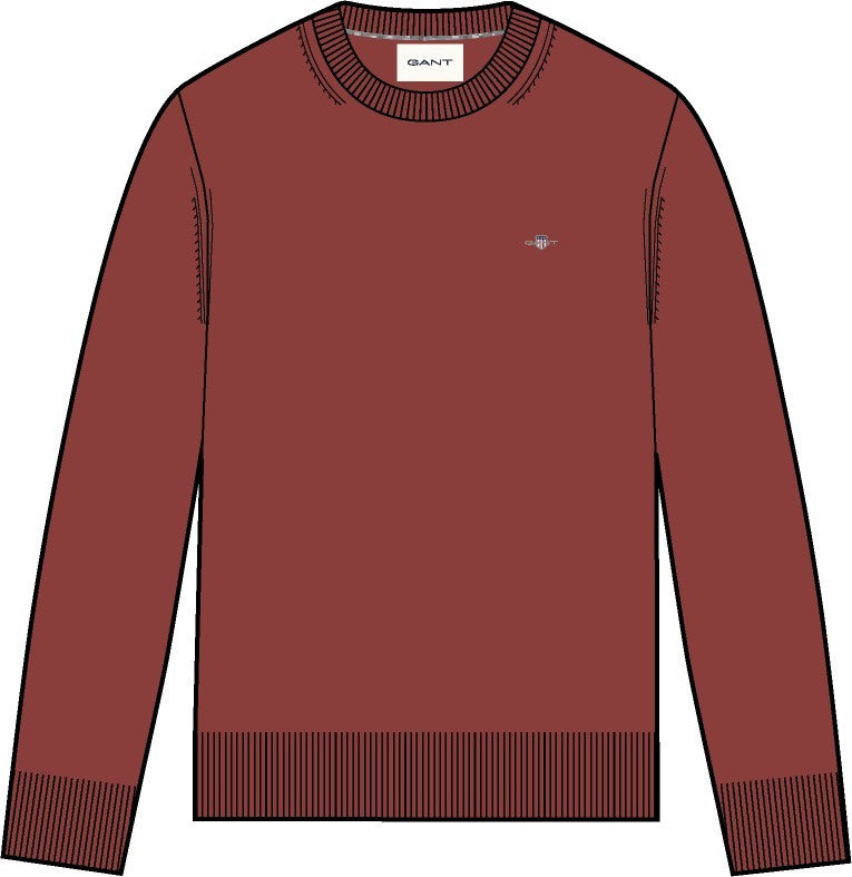 Ctn/wo C-Neck Modern Rust